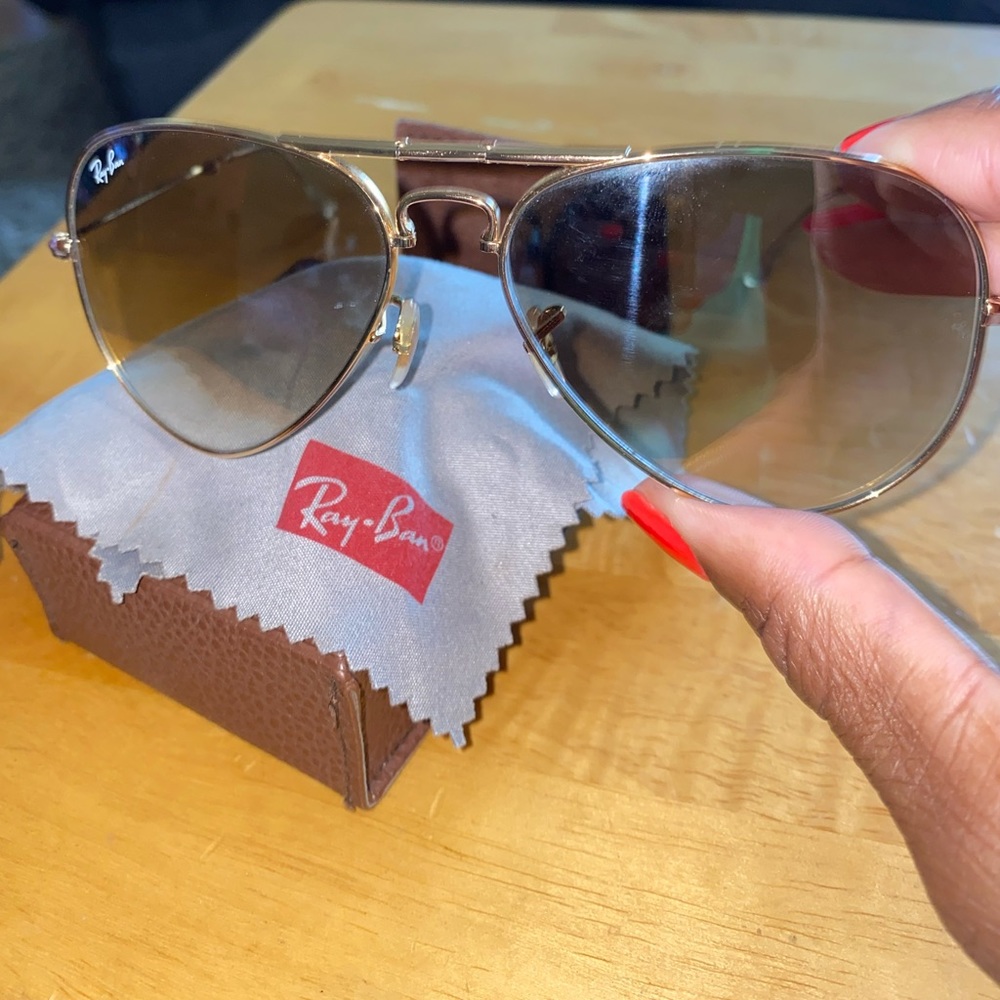 Ray-Ban foldable Aviator sunglasses